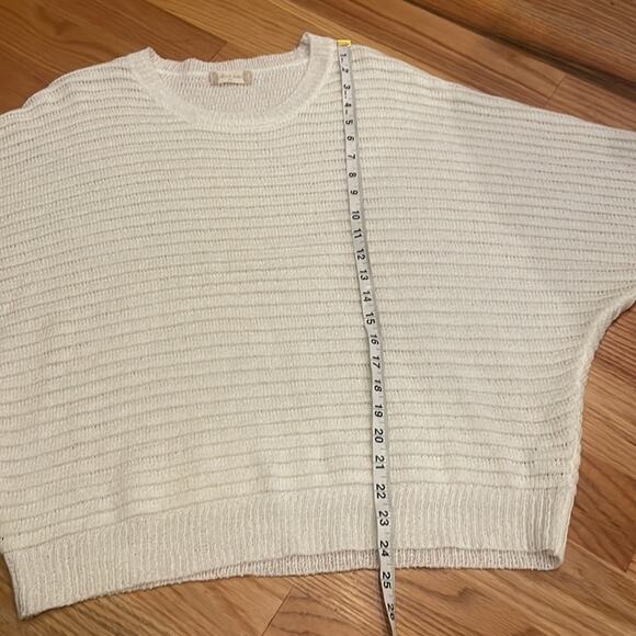 Altar'd State Cream Knit Sweater Size Medium/Large - Picture 5 of 7